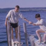 Jack and Rosie on Boat