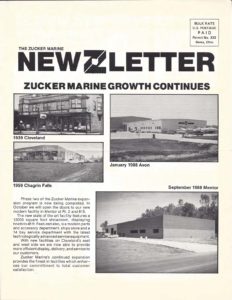 Zucker Marine Newsletter 1989